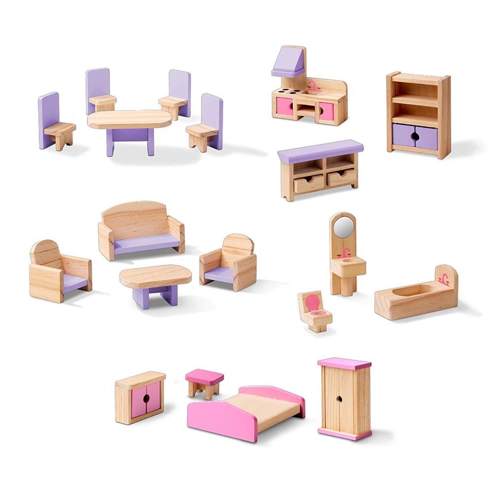 melissa and doug barbie furniture