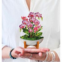 Mini Orchid Oasis Pop Up Card 