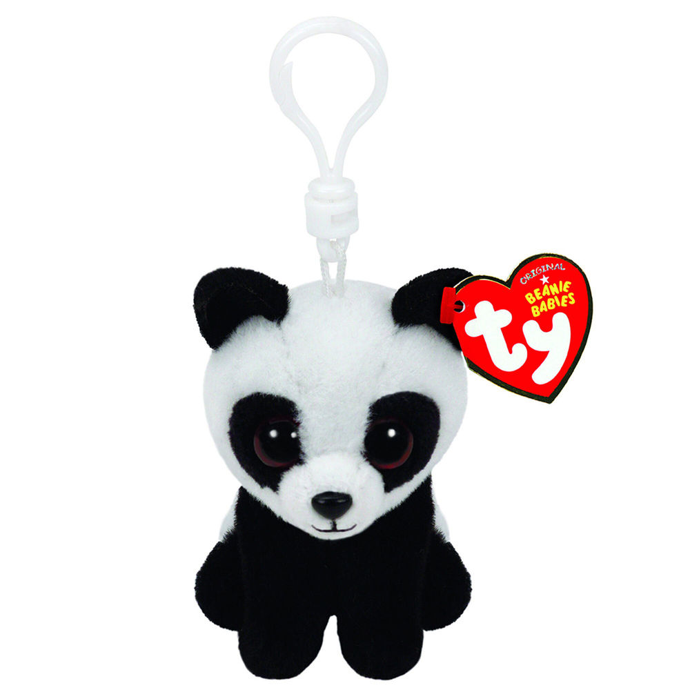 panda beanie boo keychain