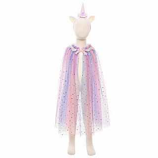 Rainbow Unicorn Cape & Headband