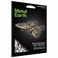 Steampunk Butterfly Metal Earth