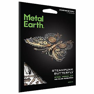 Steampunk Butterfly Metal Earth