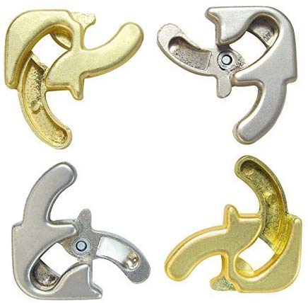 Square Level 6 - Hanayama Cast Puzzle - Grand Rabbits Toys ...