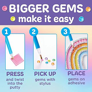 Super Sticker Rainbow: Bubble Gems